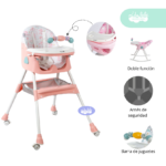 Silla de Comer de bebé modelo Cammy plus color melon
