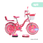 Bicicleta aro 16 para niña Hadita rosa