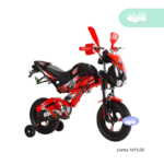 Bicicleta aro 16 para niño modelo moto Red