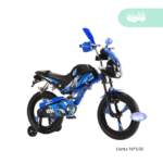 Bicicleta aro 16 para niño modelo moto Blue