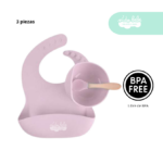 Set de alimentación de bebé 3 Rosita