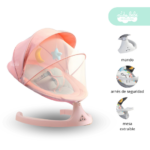 Silla mecedora eléctrica Baby Dream Pink