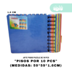 piso armable para bebe 1.6 x 10pcs
