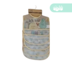babero de plastico de bebe pack x5 unidades