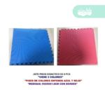 piso armable para bebe 1.6 cm x 10pcs rojo