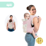 Canguro Ergonómico 4 en 1 maternelle Rosado