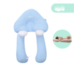 Almohada de bebé anti reflujo color azul