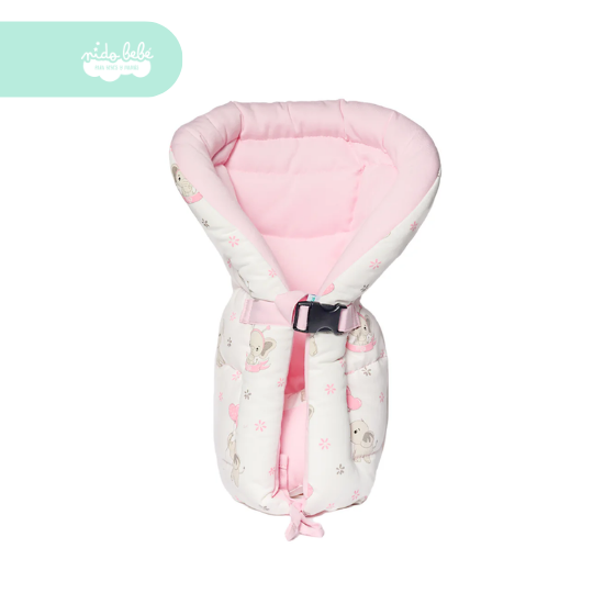 23 Cojín Ergonómico 3 en 1 para Bebé Maternelle rosado - Imagen 1