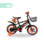 Bicicleta infaltil aro 12 para niño evolute color naranja