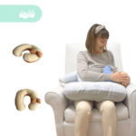 Almohada de Lactancia y Estimulación 5 en 1 Maternelle modelo apego beige