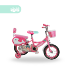 Bicicleta aro 12 para niña color pink doble asiento