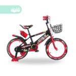 Bicicleta infaltil aro 16 para niño key con tomatodo color rojo