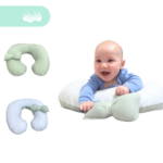 Almohada de Lactancia y Estimulación 5 en 1 Maternelle modelo apego verde