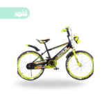 Bicicleta infaltil aro 20 para niño key con tomatodo color amarillo