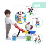 Caminador para bebe cebra multifuncional