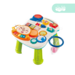 Caminador para bebe Musical Stoller con canasta verde
