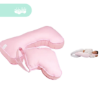 Doble Almohada de Lactancia Multifuncional Maternelle rosada