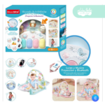 GYM ara bebe modelo piano Doux con  Bluetooth celeste