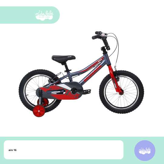 52 Bicicleta infaltil aro 16 monark modelo MIRAGE - Imagen 1