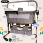 Cuna Colecho eléctrica premium yet beige