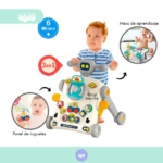 Caminador didáctico multiusos para bebe 3 en 1