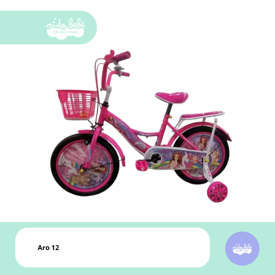 12 Bicicleta infaltil aro 12 modelo Tracy pink - Imagen 1