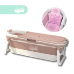 Bañera Plegable de adulto color rosa