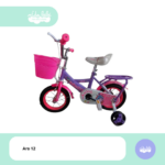 Bicicleta infaltil aro 12 modelo Dunky pink