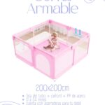 Corral Armable 200x200cm - COLOR ROSADO