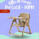 Silla de Comer de bebé portatil OSMO - COLOR DORADO