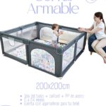 Corral Armable 200x200cm - COLOR GRIS