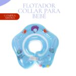 FLOTADOR COLLAR LIGERO EN COLOR CELESTE