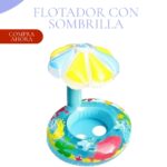 Flotador de Forma de Flor para Bebes - CELESTE