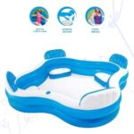 Piscina Familiar Inflable con Asientos - INTEX