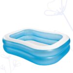 PISCINA INFLABLE INTEX FAMILIAR RECTANGULAR 203CM X 152CM X 48CM  - INTEX
