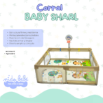 CORRAL BABY SHARL 150 X 150 cm - BEIGE - Imagen 2