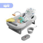 Bañera Plegable de Bebé modelo Atlantic - GRIS