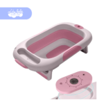 Bañera Plegable de Bebé modelo Atlantic - ROSADO