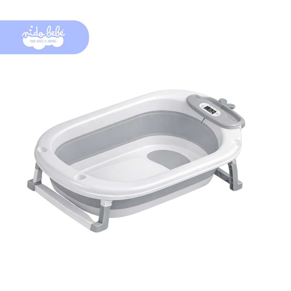 Bañemauigris Bañera Plegable de Bebé modelo Maui - GRIS - Imagen 1