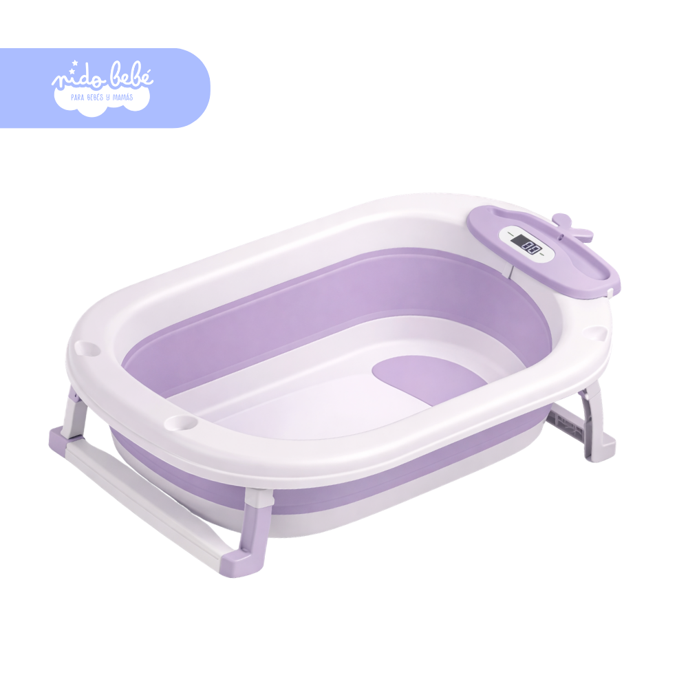 Bañemauilila Bañera Plegable de Bebé modelo Maui - LILA - Imagen 1