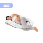 Mega Almohadón Multifuncional para Mamá y Bebé - ZORRITOS GRIS
