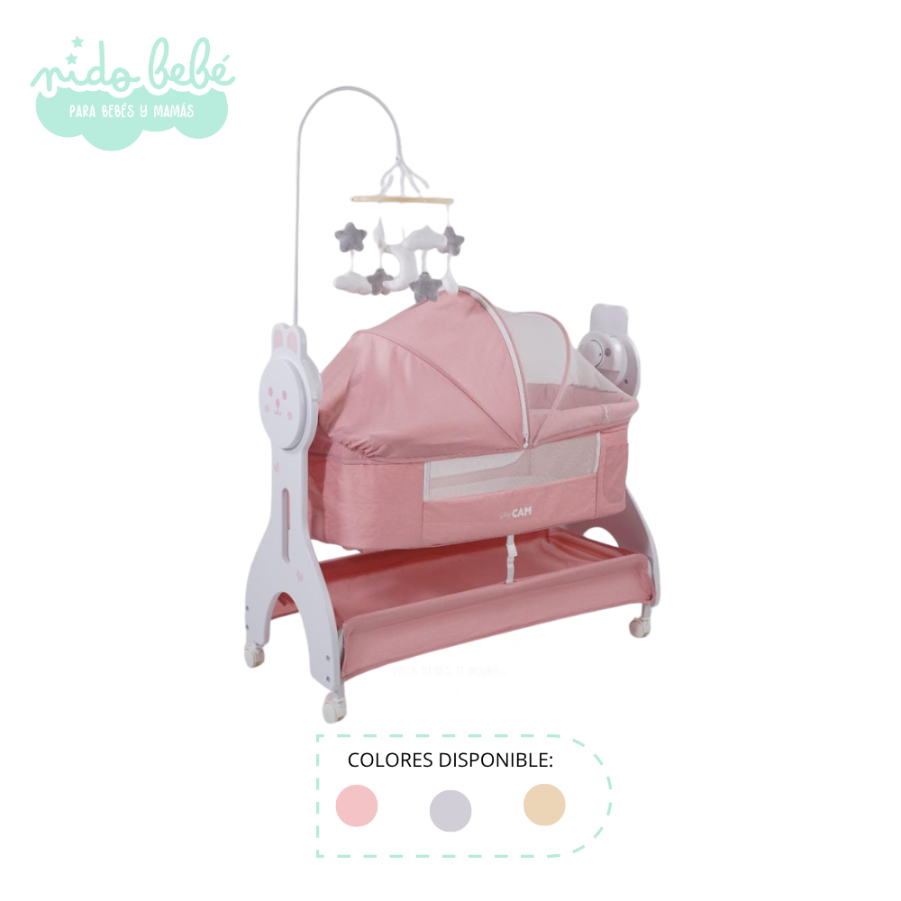FONDO CUNA HARPER CUNA COLECHO HAPER - ROSADO - Imagen 1