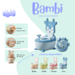 BACIN PARA BEBE BAMBI - AZUL - Imagen 2