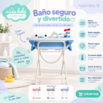 BAÑERA PEGABLE AQUABU CON RACK - Imagen 2