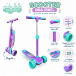 SCOOTER OKA PIXEL  NEGRO - Imagen 2