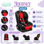 JOURNEY BUTACA DE AUTO INFANTI - ROJO - Imagen 2