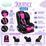 JOURNEY BUTACA DE AUTO INFANTI - ROSADO - Imagen 2