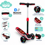 SCOOTER OKA PIXEL  CON BLUTOOTH NEGRO - Imagen 2