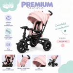 TRICICLO PREMIUM - ROSADO - Imagen 2
