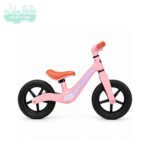 Bicicleta de Equilibrio Infantil Aro 12 con Luces LED – Rosado